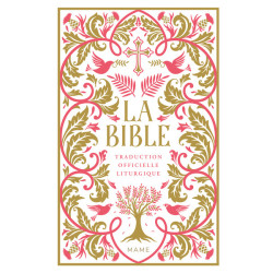 La Bible reliée rouge...