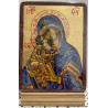 Icône écrite, Vierge du Don bleue