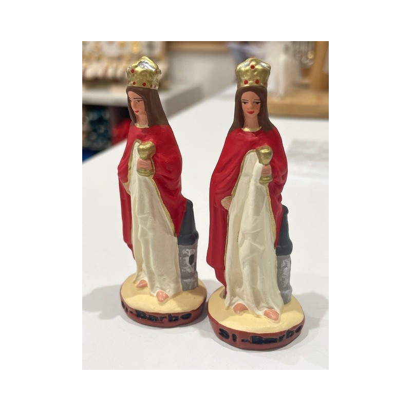 Santon Sainte Barbe, 6 cm, Gateau et Fils
