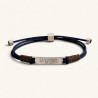 Bracelet homme « Le Seigneur est ma force » - Marine Fleur Nabert Créations
