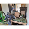 Savon d'Alep au magnolia, 120g, fabriqué par les Soeurs trappistes de Homs en Syrie, AZER