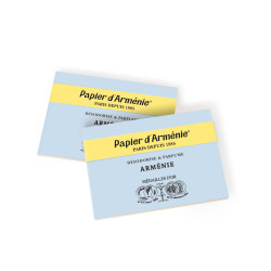Papier d'Arménie, carnet Arménie bleu