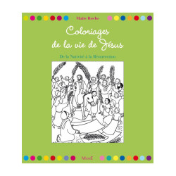 Coloriages de la vie de Jésus, Maïté Roche, Mame