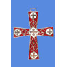 Croix bronze Alpha Omega rouge, Etablissement Partant