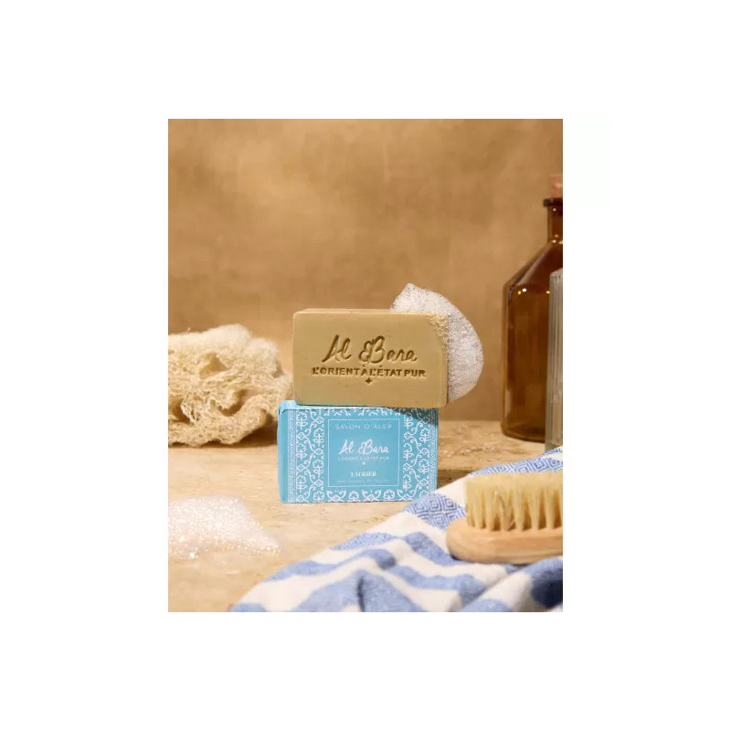 Savon d'Alep au laurier, 100g, Al Bara