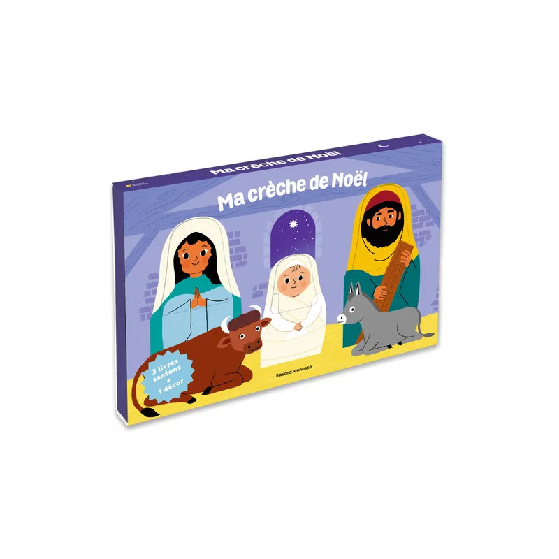 Ma crèche de Noël – trois livres-santons et un décor, Bayard Jeunesse