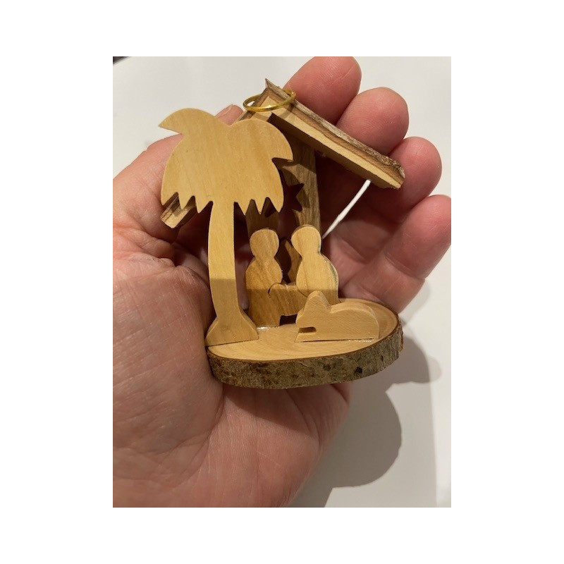 Crèche en bois d'olivier de Bethléem, La Commanderie