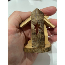 Crèche en bois d'olivier de Bethléem, La Commanderie