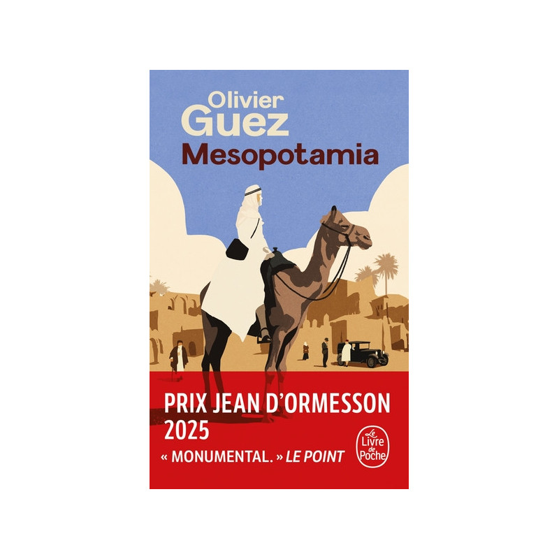 Mesopotamia, Olivier Guez, Le Livre de Poche