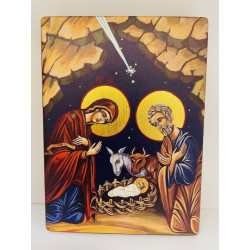 Icône de la nativité...