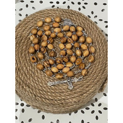 Chapelet en bois d'olivier...