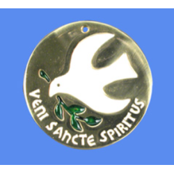 Médaillon  en bronze d'art,...