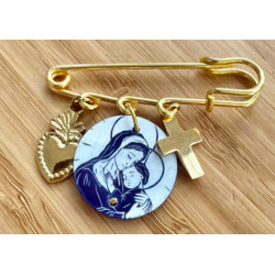 Broche Notre Dame de...