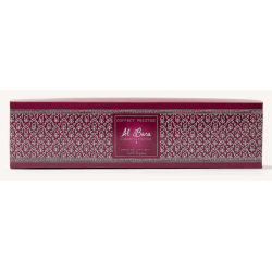 Coffret prestige de savons d'Alep, bordeau, Al Bara