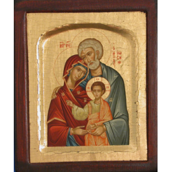 Icône Sainte Famille, cadre...