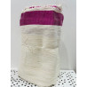 Echarpe Fushia, coton tissé à la main, 180 cm, Voluntas Dei, Ethiopie