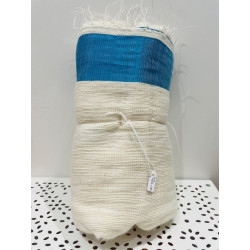 Echarpe bleu Azur, coton...