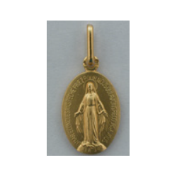 Pendentif médaille Vierge...