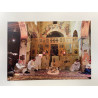 Carte postale d'Orient, moment de prière, monastère de Mar Moussa, Syrie