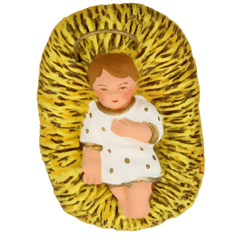 Santon Carbonel, 7 cm, Jésus N°2