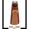 Santon Jouarre B2 (6 cm) Roi Mage or (rouge)