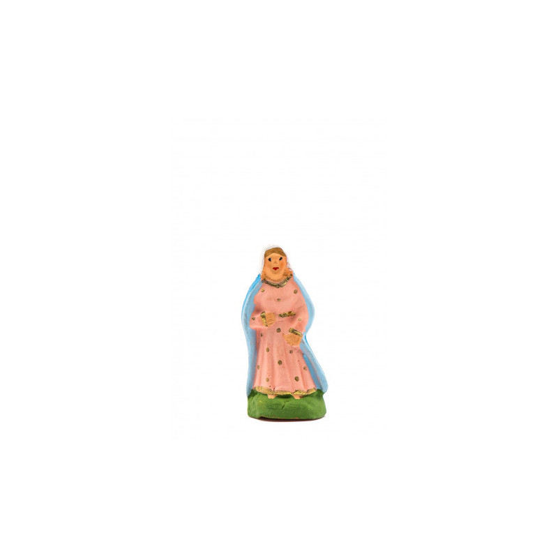 Santon Carbonel, puce  (2,5 cm),  Vierge Marie debout