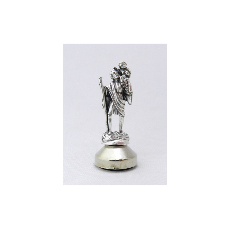 Statuette en métal 5 cm (différents Saints)