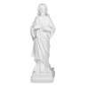 Statue Sacré-Coeur de Jésus en Albâtre blanc, 12,5 cm